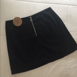 Honey Punch High Waisted Mini Skirt, NWT, Size M